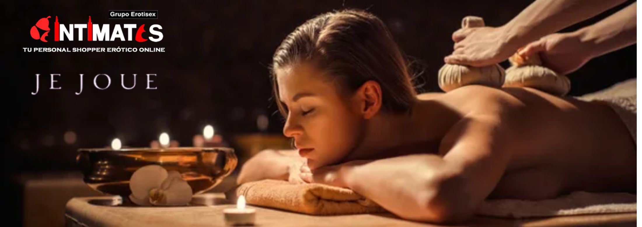 Velas ideales para crear un ambiente romántico en el momento del masaje y la relajación, y que puedes adquirir en que puedes adquirir en intimates.es "Tu Personal Shopper Erótico Online" 